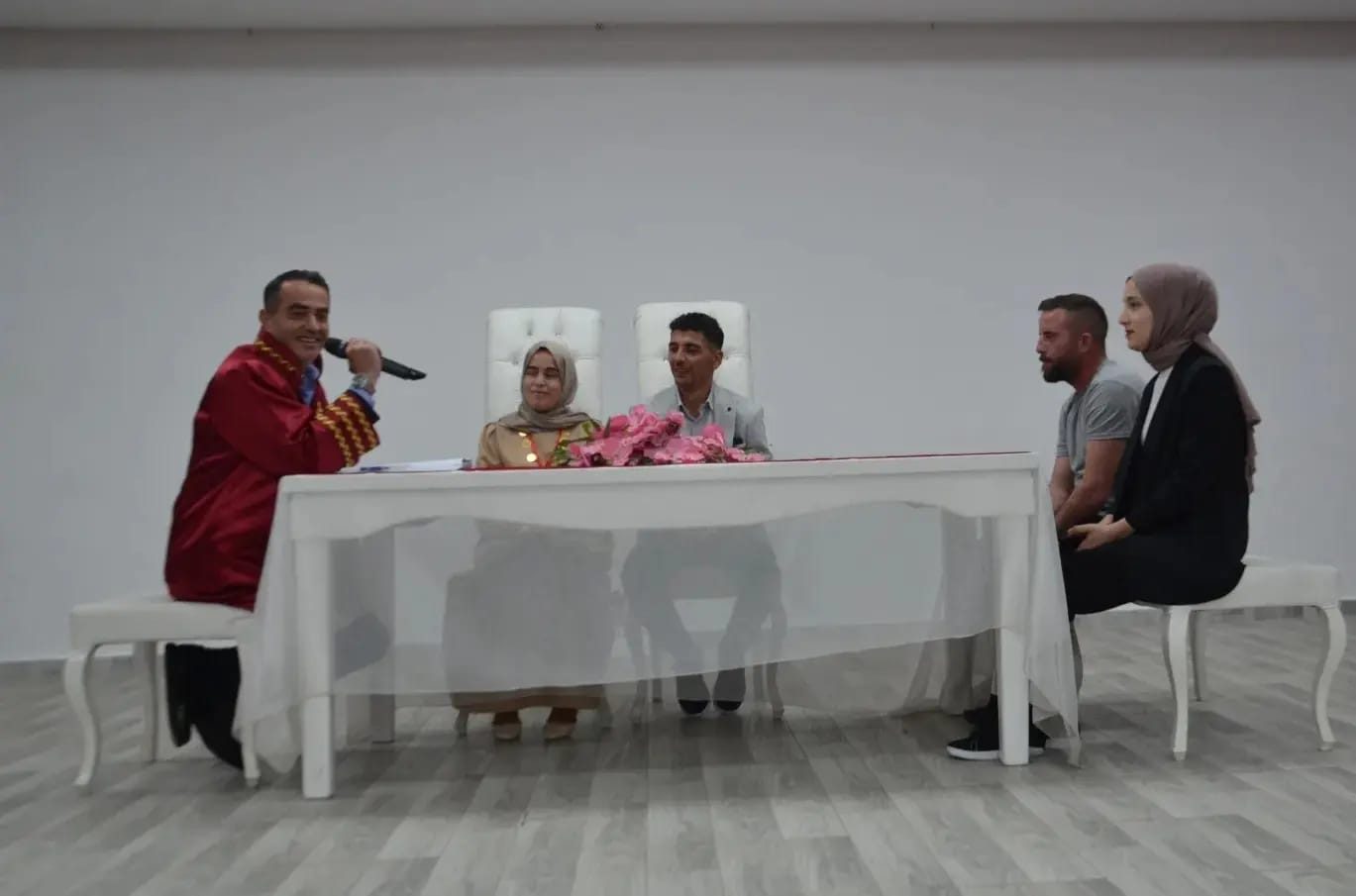 Başkan Arıcı ilk nikahını kıydı