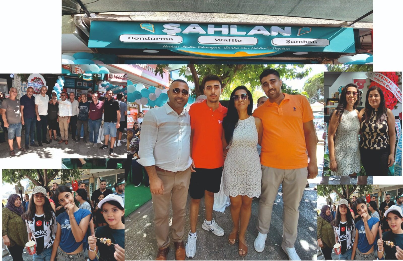 Şahlan Dondurma Waffle Şambali Salonu Açıldı