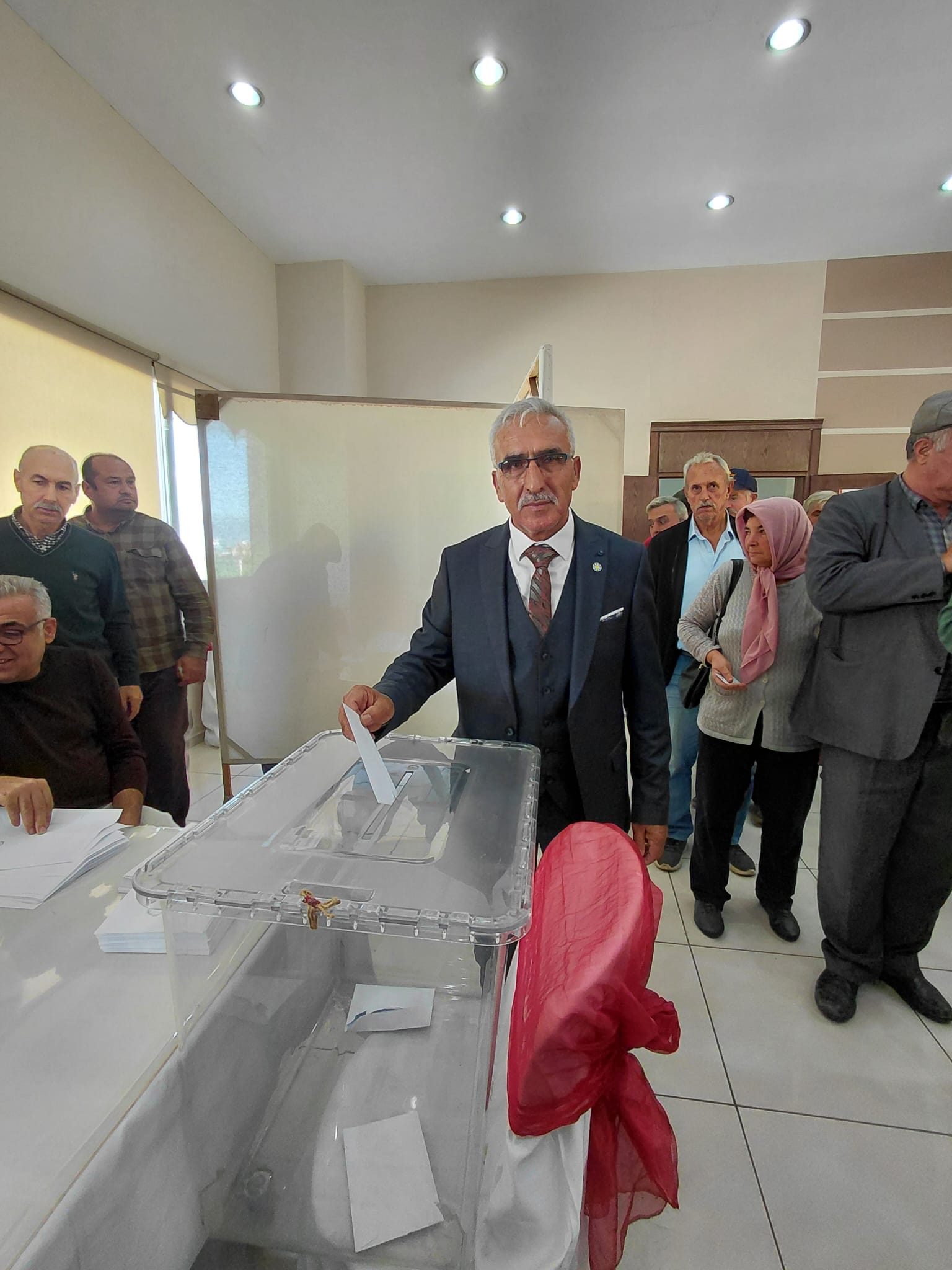 Mehmet Şengöz Yeniden İYİ Parti Bozdoğan İlçe Başkanı Seçildi
