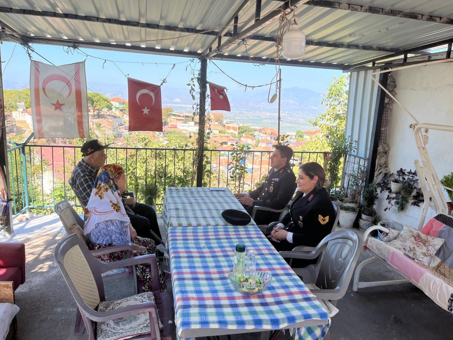 Koçarlı Jandarma’dan Gazilerimize Ziyaret
