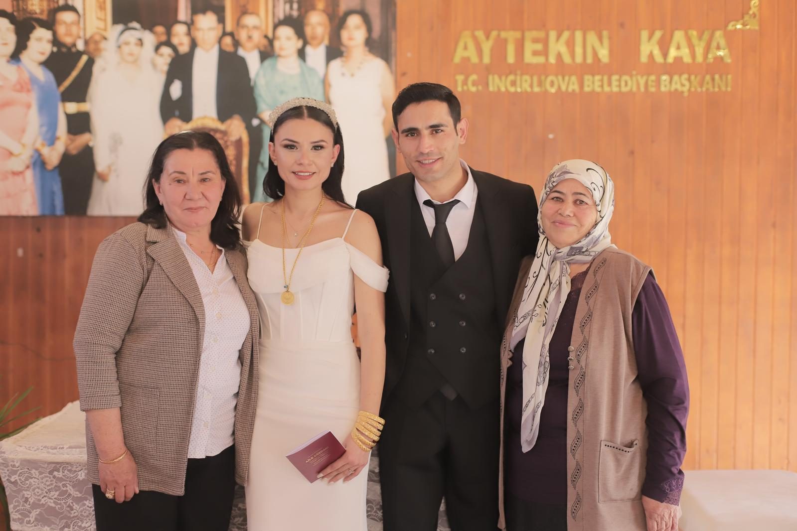 Sinem Göktaş ile Musa Kartbuğa hayatlarını birleştirdi