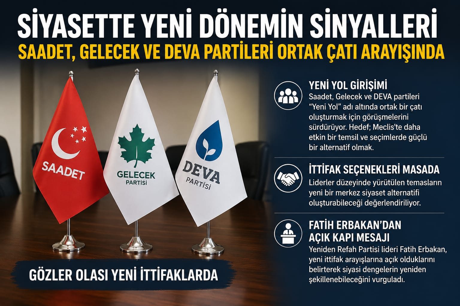 SİYASETTE YENİ DÖNEMİN SİNYALLERİ