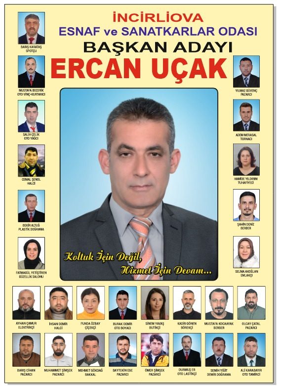 İncirliova Esnaf ve Sanatkârlar Odası’nda Değişim Vakti