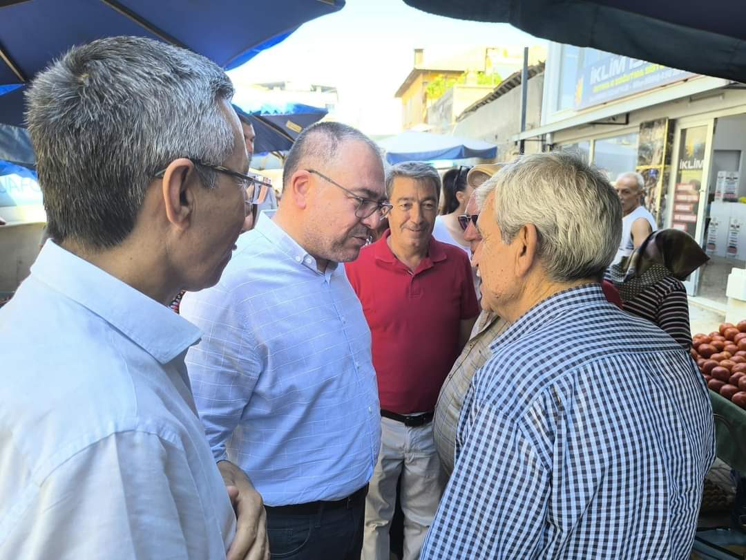 Aydın Milletvekili Karakoz Köşk İlçesinde Çarşı Esnafı Ziyareti Yaptı