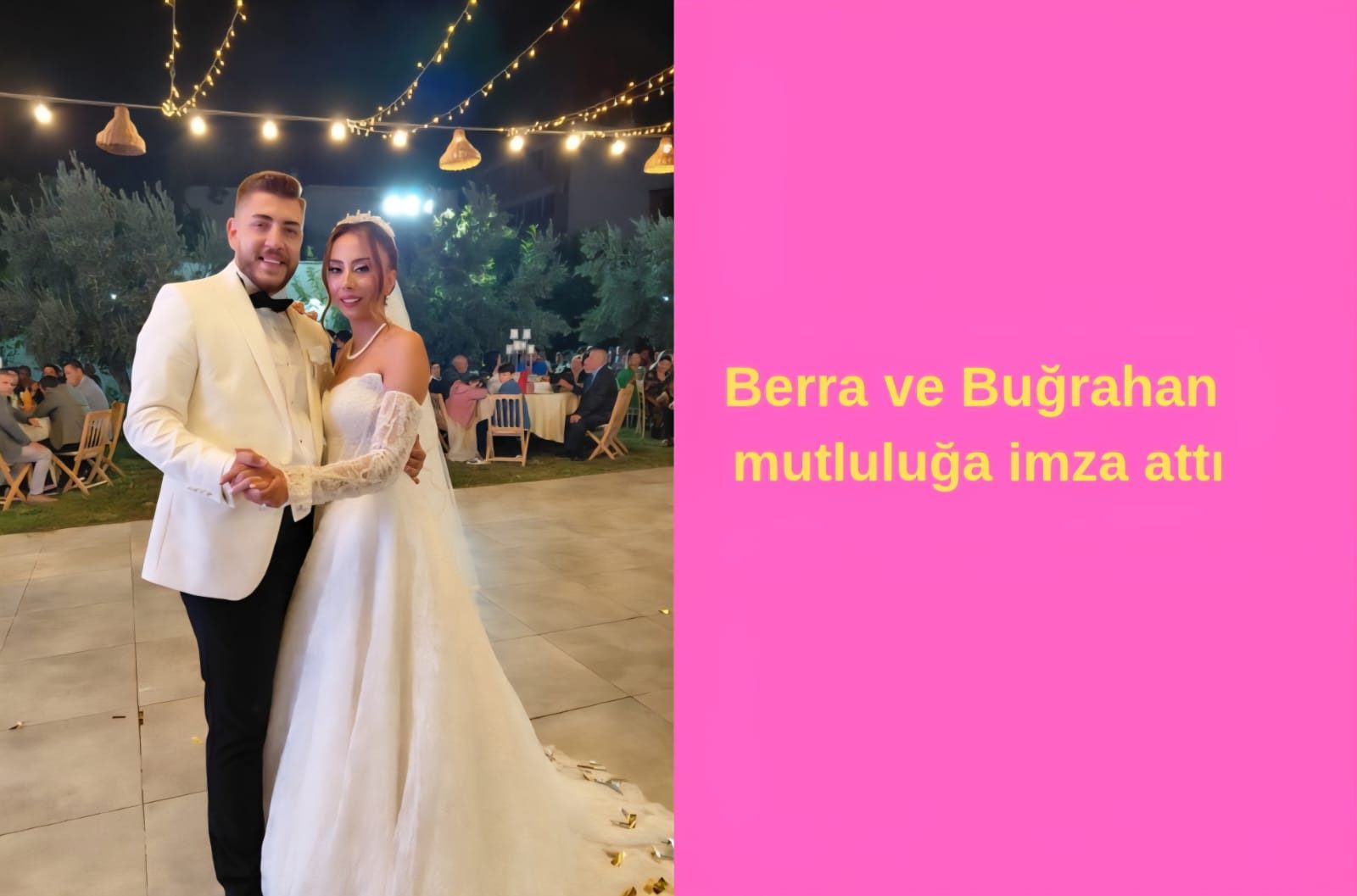 Berra ve Buğrahan mutluluğa imza attı