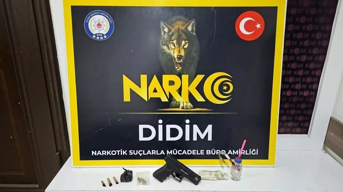 Didim'de Uyuşturucu Operasyonunda 2 Kişi Yakalandı