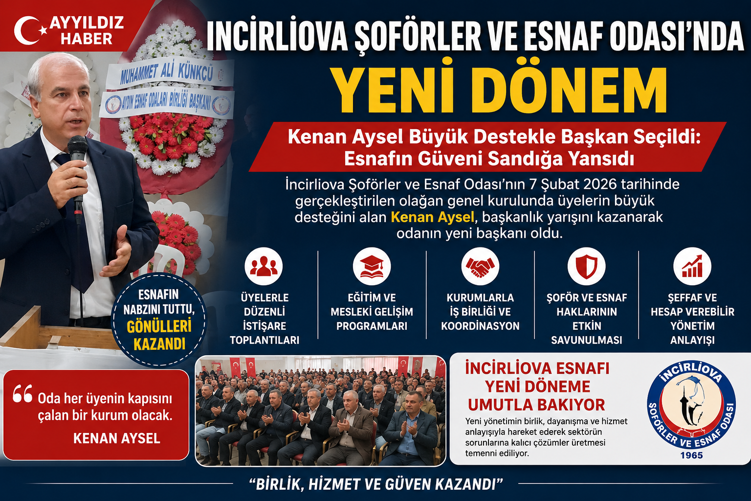 İNCİRLİOVA ESNAFI KARARINI VERDİ!