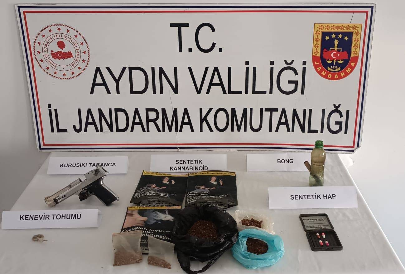 İncirliova’da Jandarmadan Uyuşturucu Operasyonu: Çok Sayıda Madde Ele Geçirildi