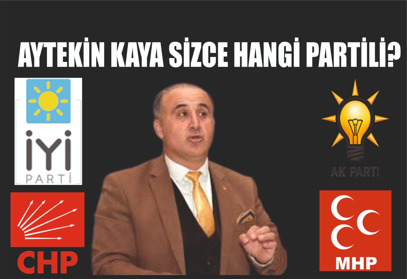 4,5 YILDIR MHP’Yİ SALDIRAN, CHP’Lİ BAŞKANA KIZIP İYİ PARTİ’DEN İSTİFA EDEREK AK PARTİYE GEÇEN;