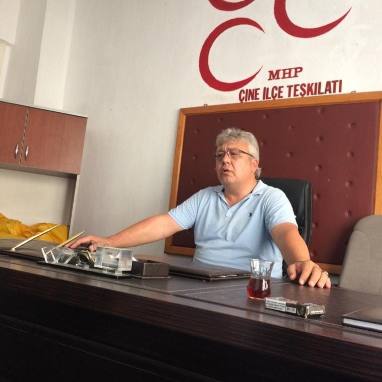 MHP Çine İlçe Başkanlığı’nda Görev Değişimi: Kazım Oluç Görevden Alındı, Zübeyir Özdemir Atandı