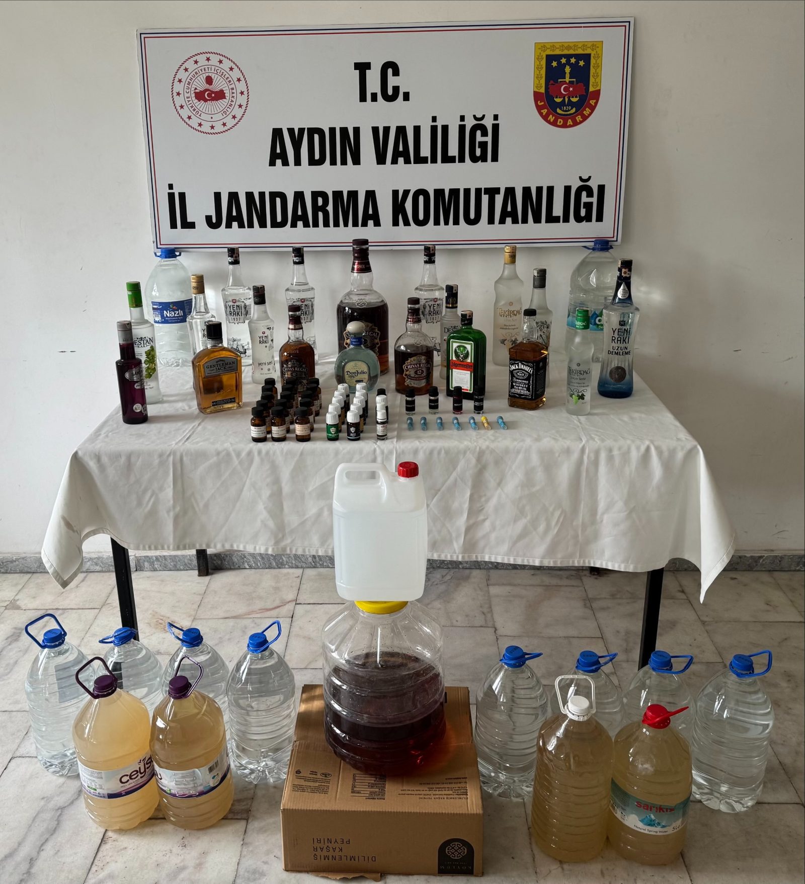KAÇAK ALKOLE OPERASYON