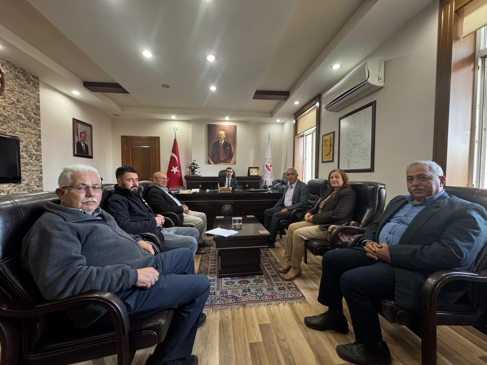 İYİ Parti'li Şengöz’den Yeni Kaymakam Polat’a Ziyaret