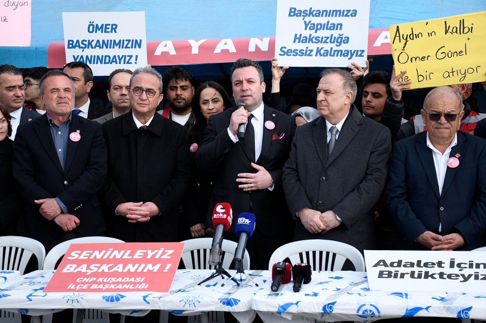 VEKİL BAŞKANDAN NET MESAJ “KUŞADASI’NIN SEÇİLMİŞ BELEDİYE BAŞKANI ÖMER GÜNEL’DİR”