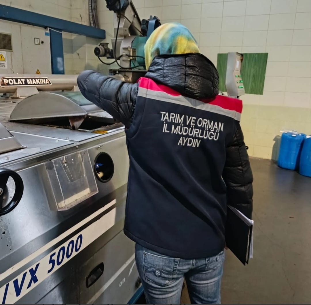 Zeytinyağı İşletmelerinde Denetleme Yapıldı