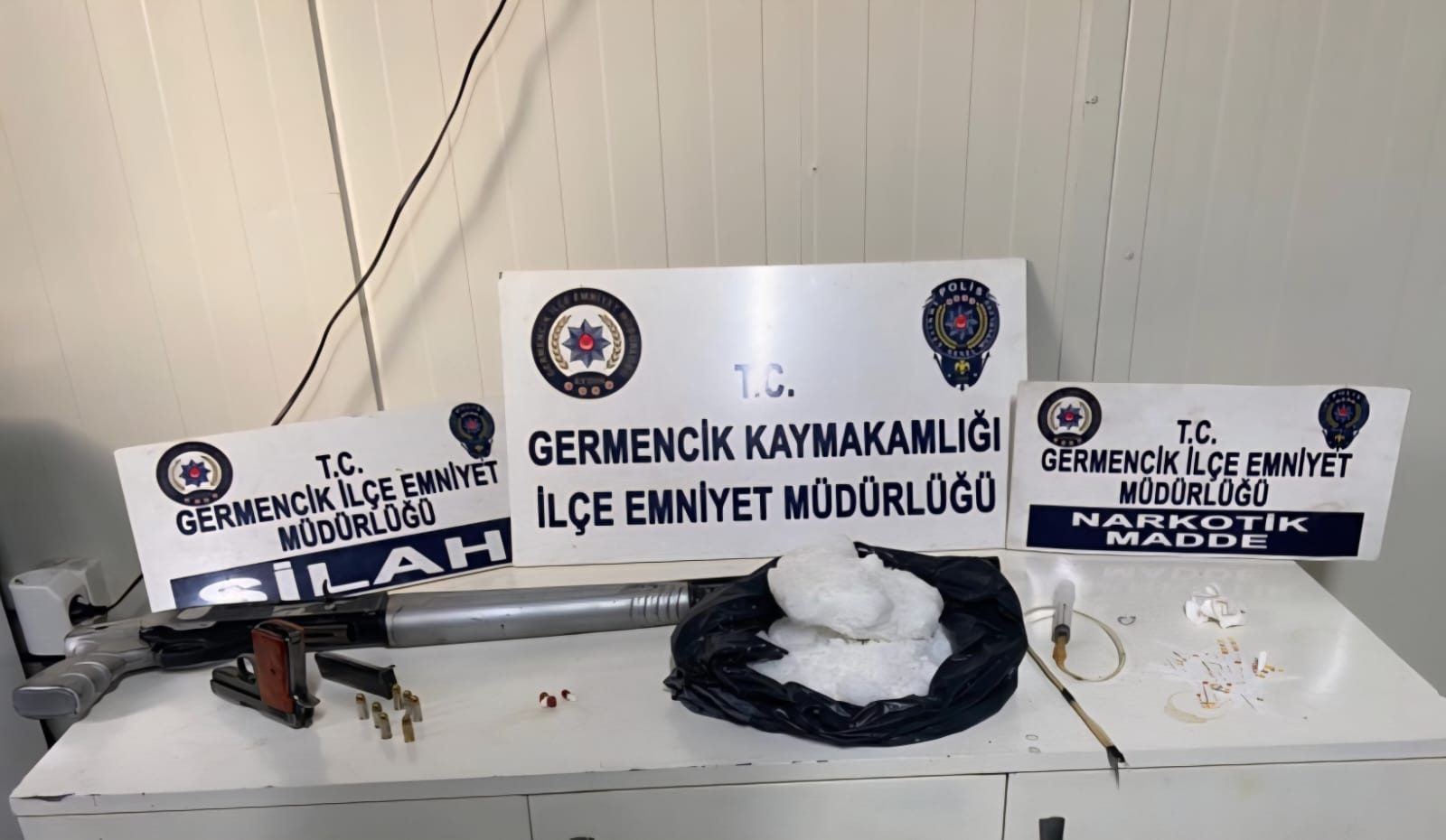 Germencik’te Uyuşturucu Operasyonu: 2 Kilo 60 Gram Metamfetamin Ele Geçti