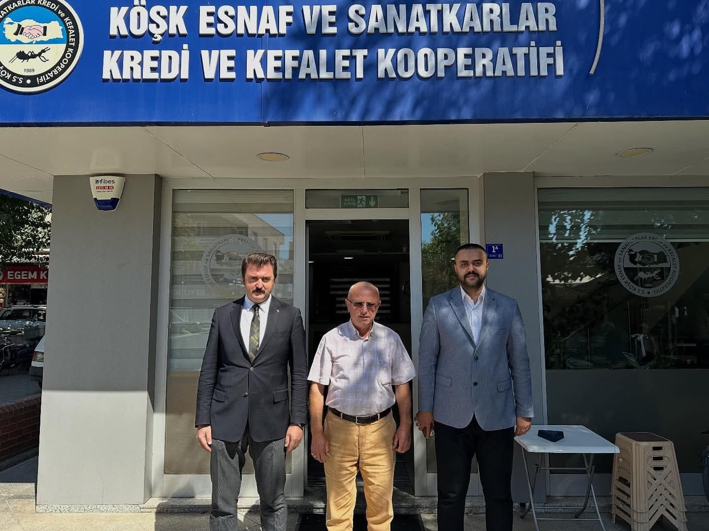KOSGEB İl Müdürü Sadullah Dülger’den Köşk Esnaf ve Sanatkarlar Kooperatifine Ziyaret