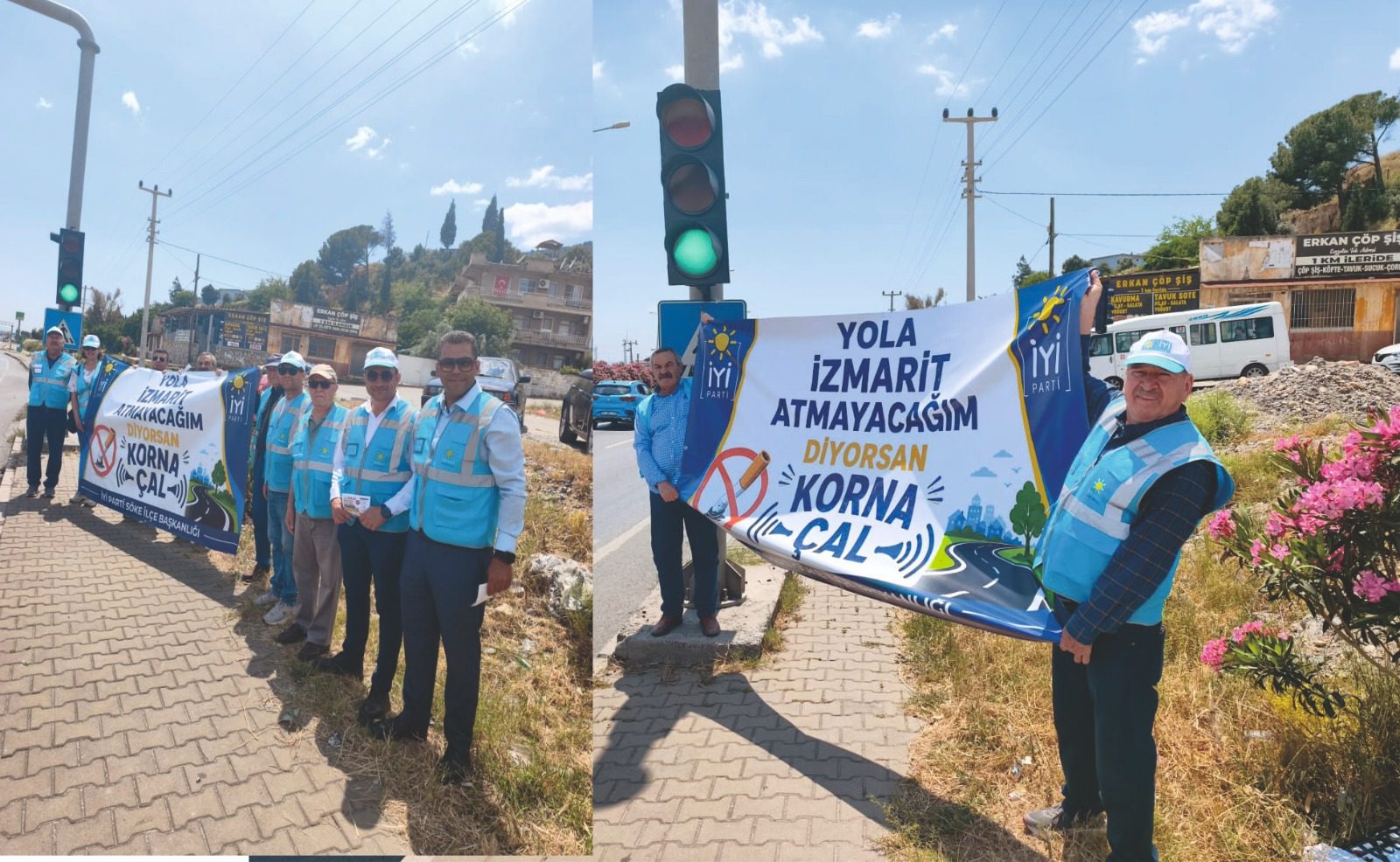 İYİ Parti Söke Teşkilatı’ndan Yangınlara Karşı Anlamlı Farkındalık Çalışması