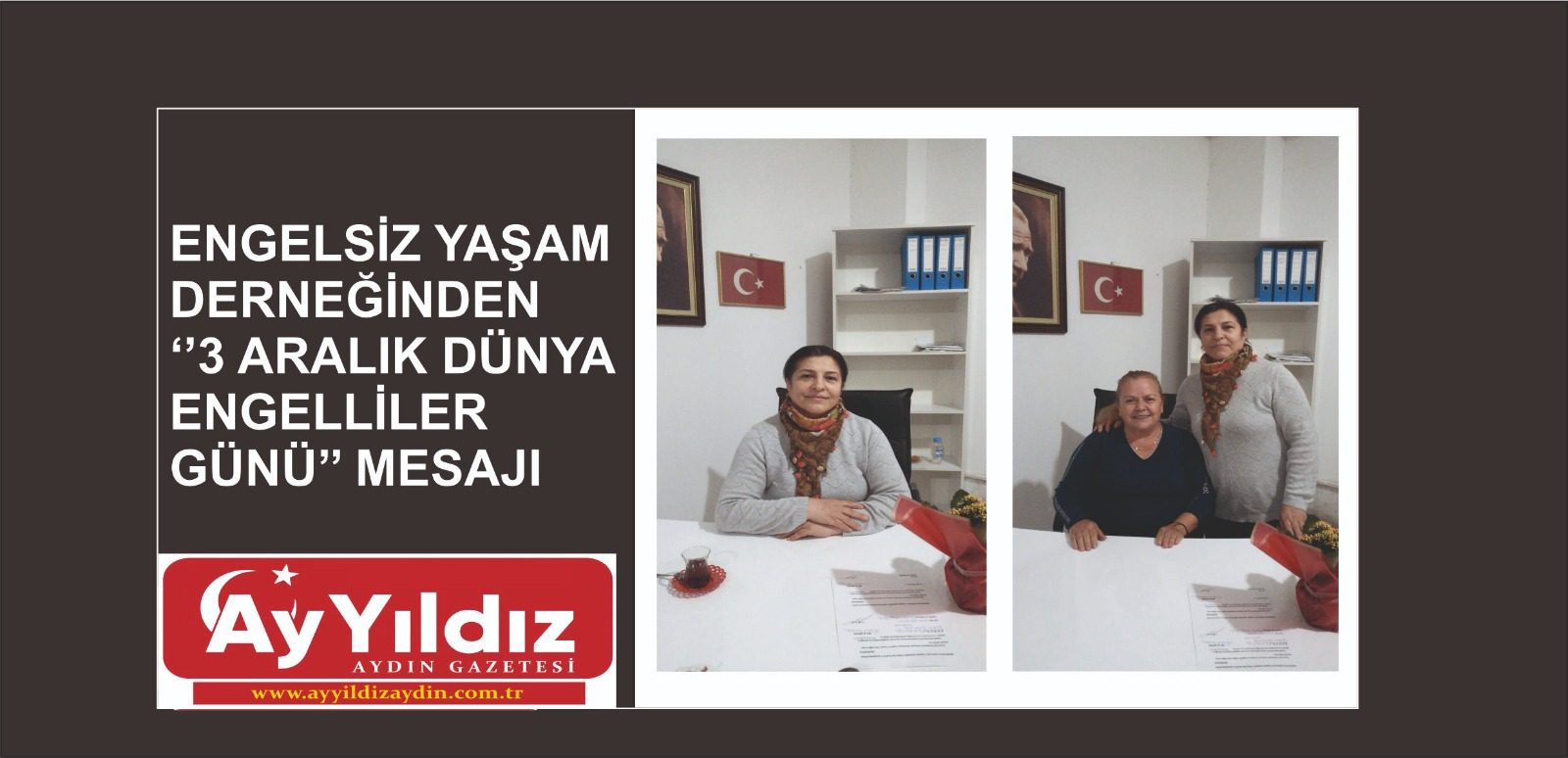 ENGELSİZ YAŞAM DERNEĞİNDEN ‘’3 ARALIK DÜNYA ENGELLİLER GÜNÜ’’ MESAJI