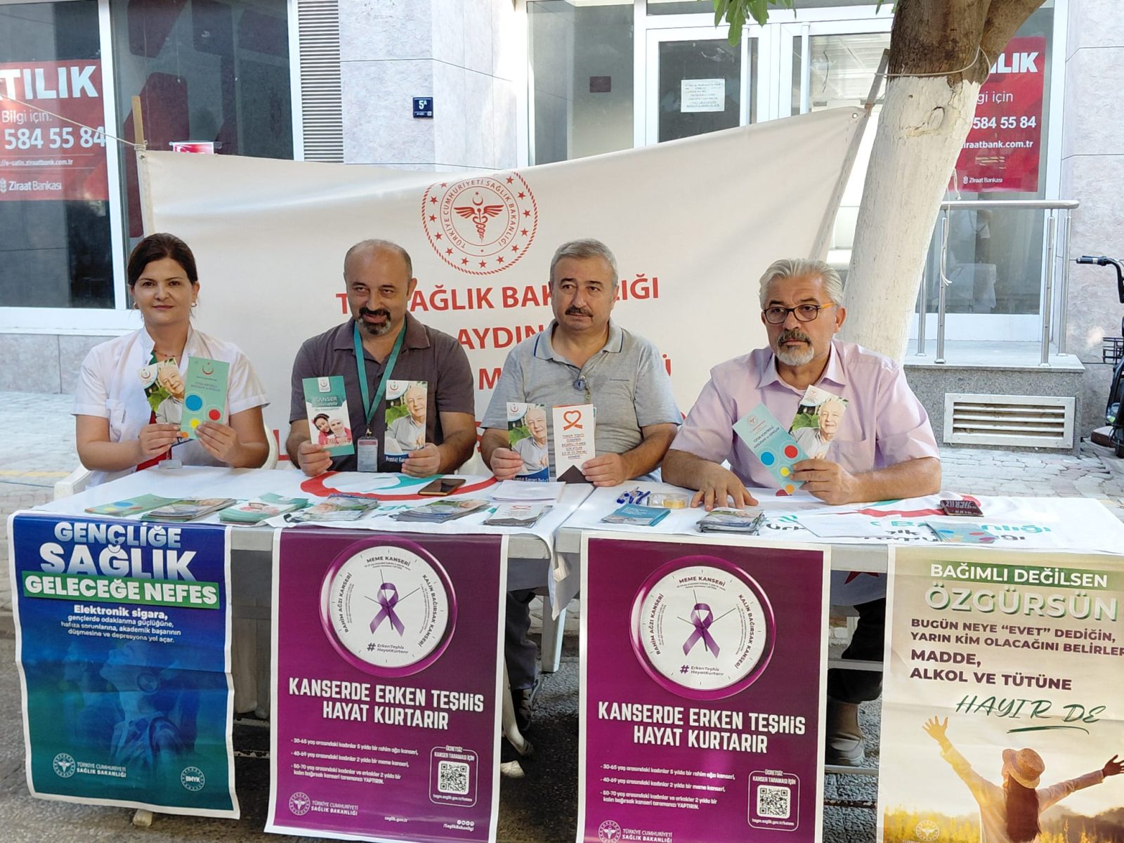 İNCİRLİOVA’DA PROSTAT VE LENFOMA KANSERİNE DİKKAT ÇEKİLDİ