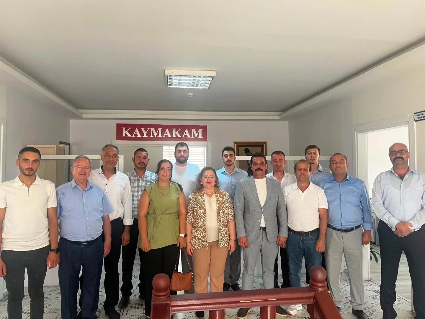 MHP GERMENCİK İLÇE TEŞKİLATI’NDAN KAYMAKAM DOĞRU’YA ZİYARET