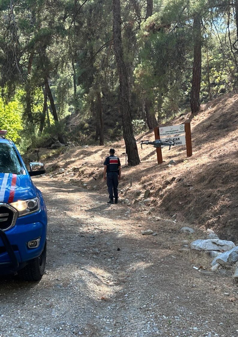 Ormanlık alanda ateş yakanlara cezai işlem uygulandı