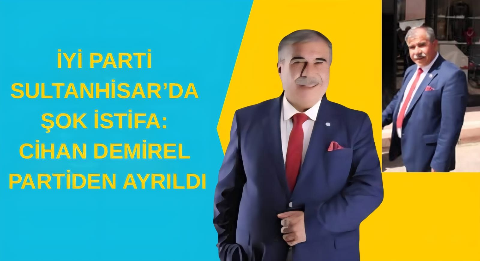 İYİ PARTİ SULTANHİSAR’DA ŞOK İSTİFA: CİHAN DEMİREL PARTİDEN AYRILDI