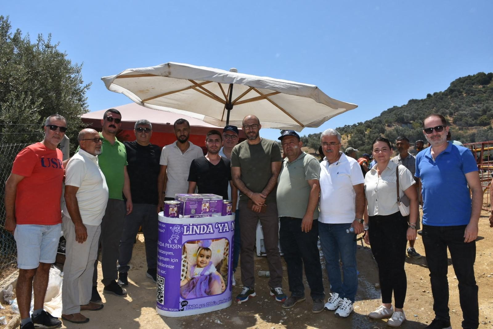 BAŞKAN BURAK ZENCİRCİ’NİN ÇAĞRISIYLA BOĞALAR SMA’LI LİNDA BEBEK İÇİN GÜREŞTİ