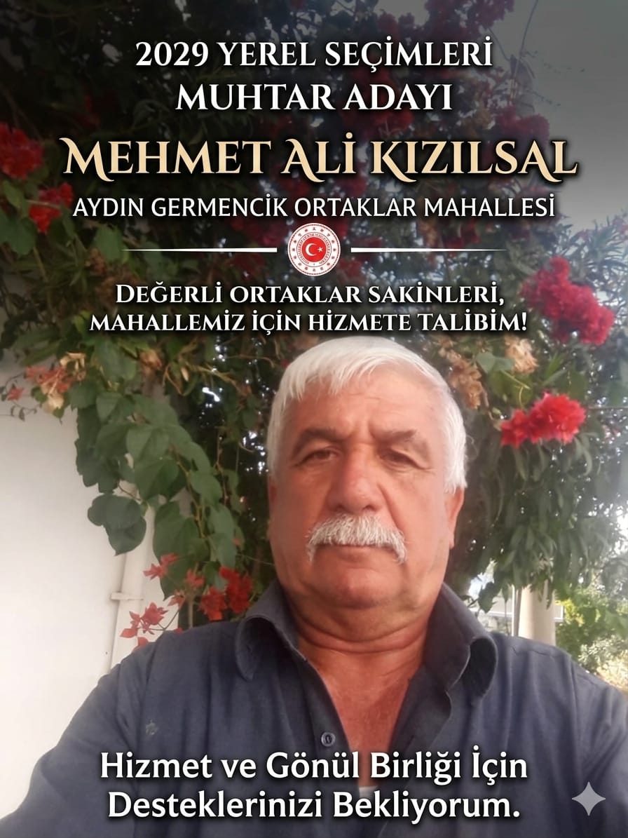 ORTAKLAR’DA MUHTARLIK YARIŞINA TECRÜBELİ İSİM!