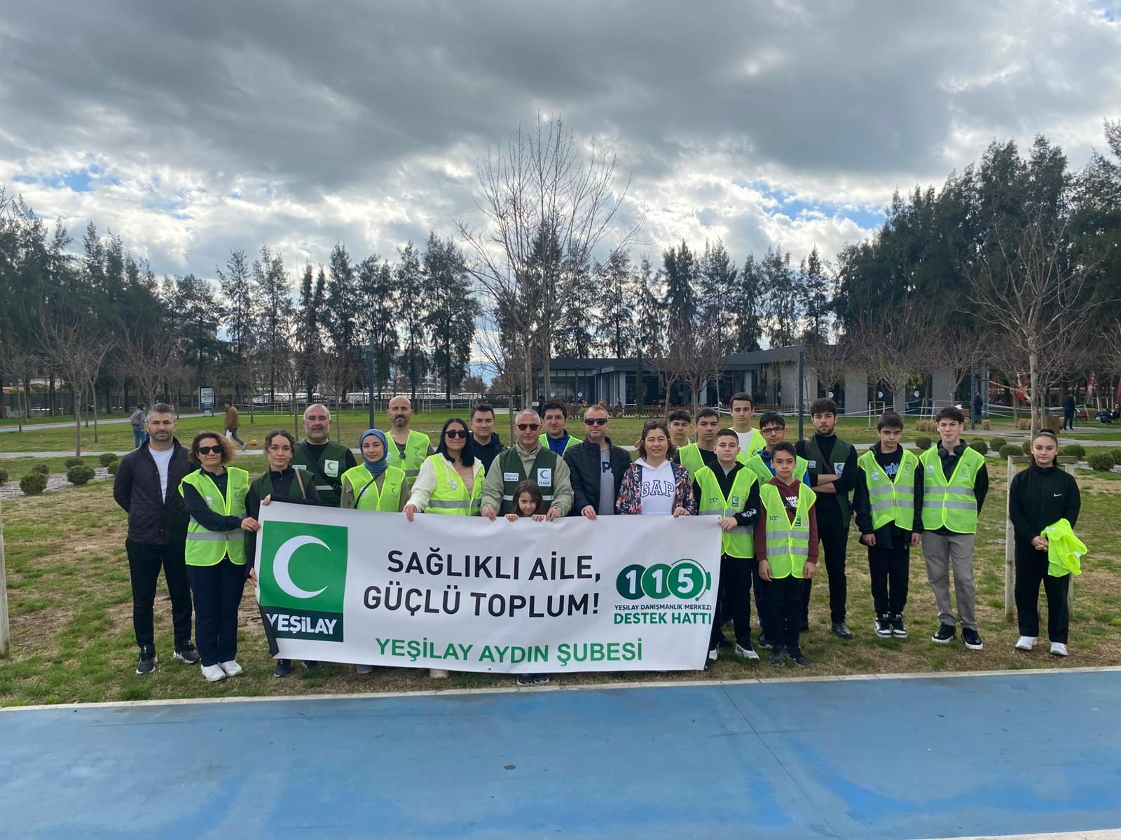 AYDIN’DA DUMANSIZ GELECEK İÇİN FARKINDALIK YÜRÜYÜŞÜ