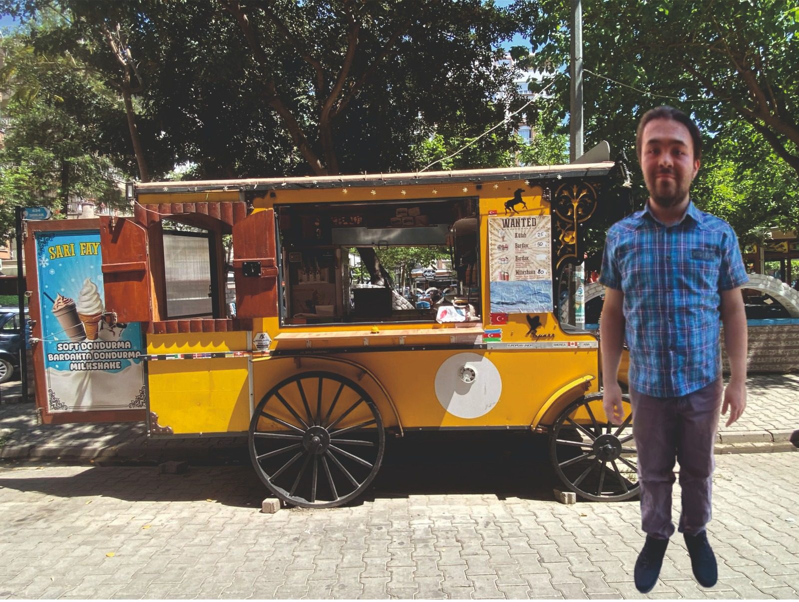 SARI FAYTON DONDURMA EVİ
