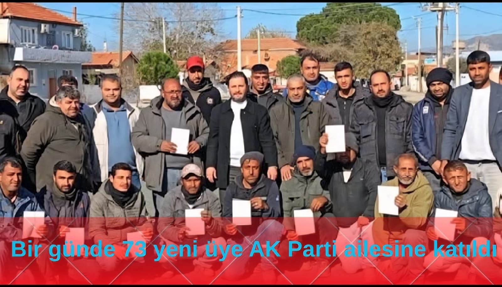 AK Parti İncirliova Teşkilatı Üye Çalışmalarında Hız Kesmiyor