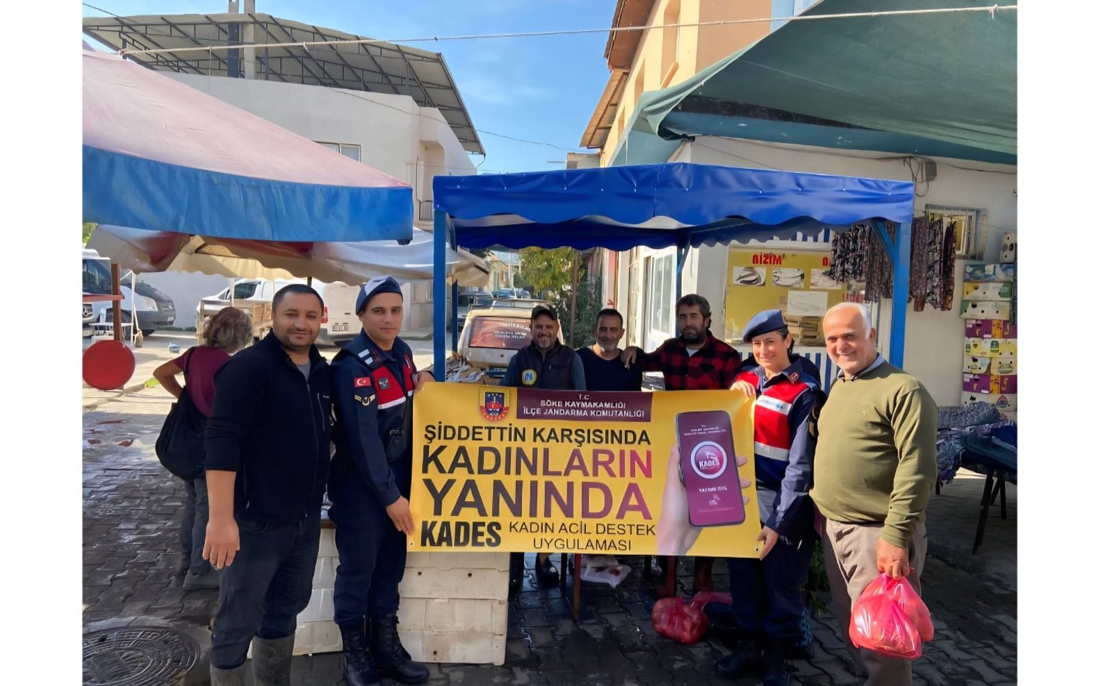 Aydın’da Jandarmadan Kadına Şiddete Karşı Farkındalık Çalışması