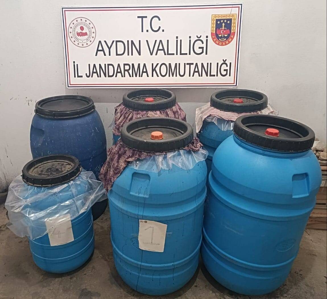 İncirliova’da Kaçak İçki Üreticisi Yakalandı