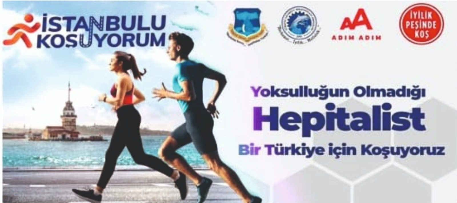 TÜRKİYE İSRAFI ÖNLEME VAKFI YOKSULLUĞUN OLMADIĞI HEPİTALİST TÜRKİYE İÇİN İSTANBUL MARATONUNDA KOŞUYOR