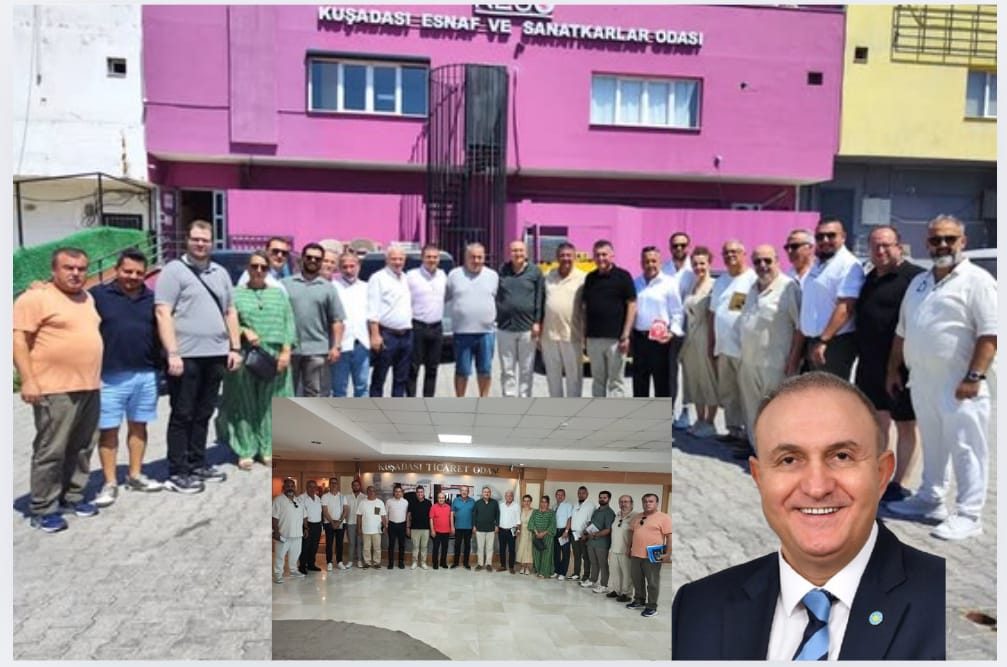 İYİ PARTİ KARAKAŞ’TAN  KUŞADASI ZİYARETLERİ