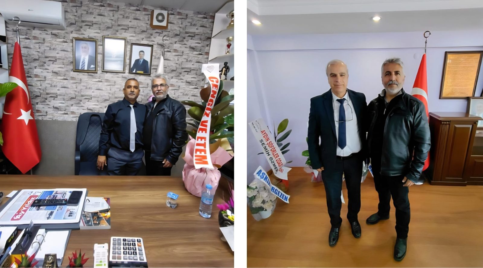 AYYILDIZ GAZETESİ’NDEN İNCİRLİOVA’DA ODA BAŞKANLARINA HAYIRLI OLSUN ZİYARETİ