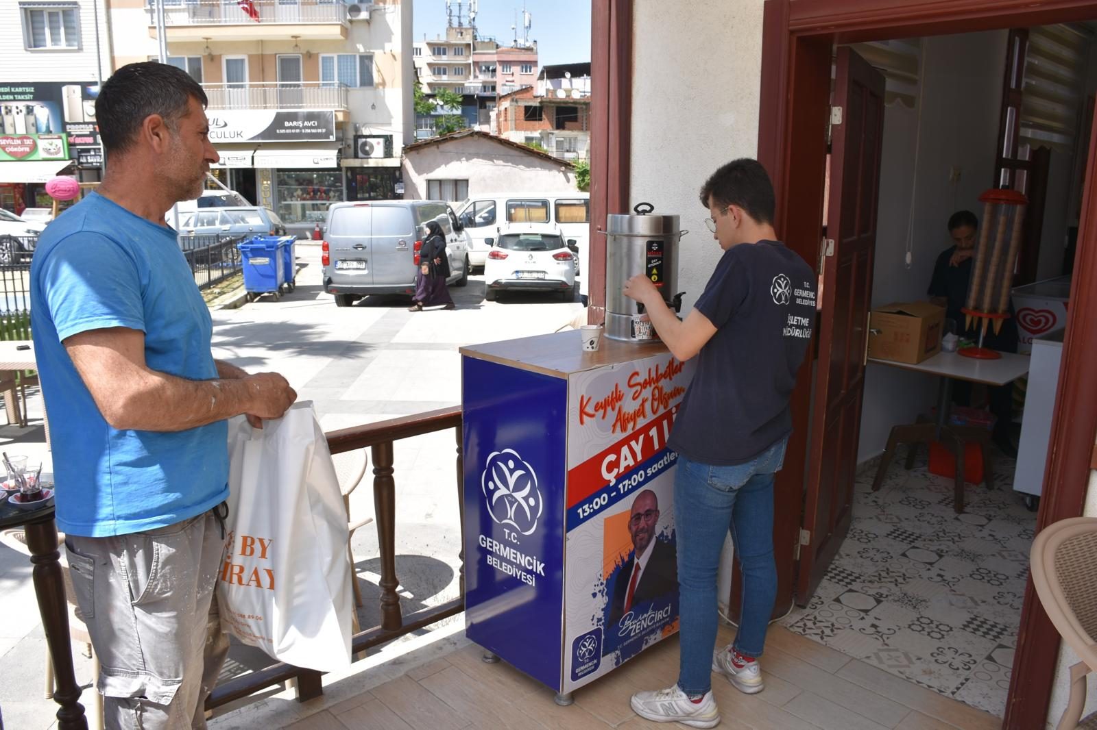 GERMENCİK BELEDİYESİ ÇAYI 1 LİRA YAPTI