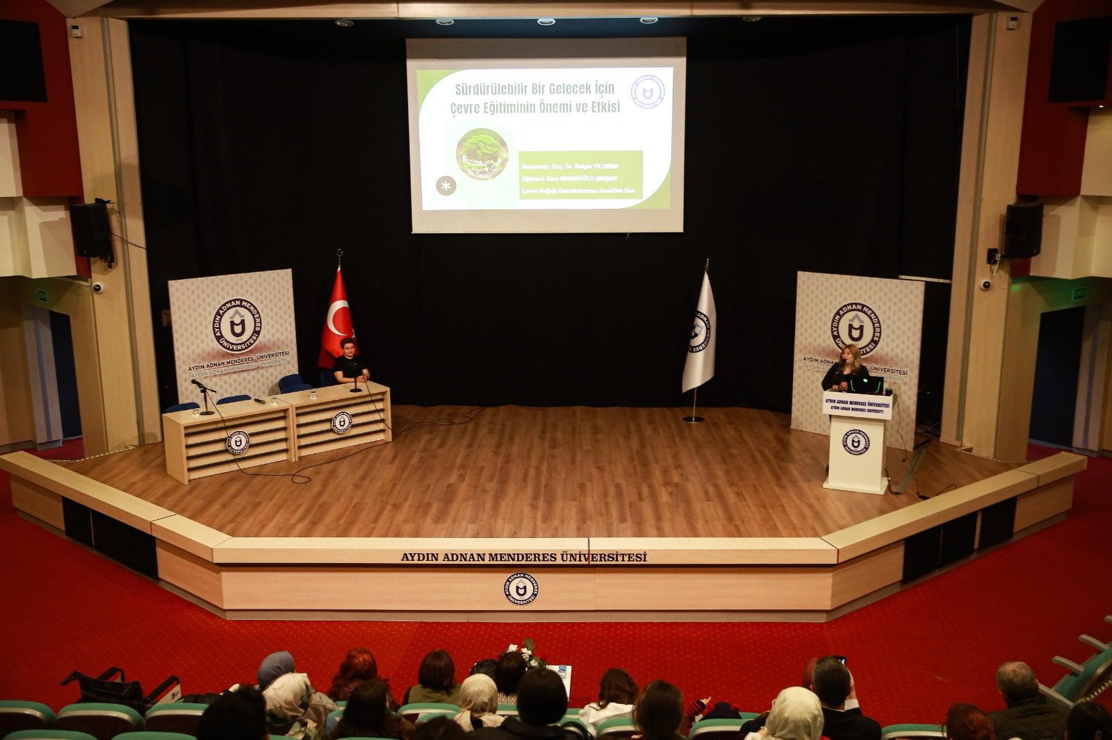 ADÜ’de “Sürdürülebilir Bir Gelecek İçin Çevre Eğitiminin Önemi ve Etkisi” Konulu Etkinlik Gerçekleştirildi