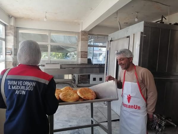 İNCİRLİOVA’DA FIRINLARA DENETİM YAPILDI