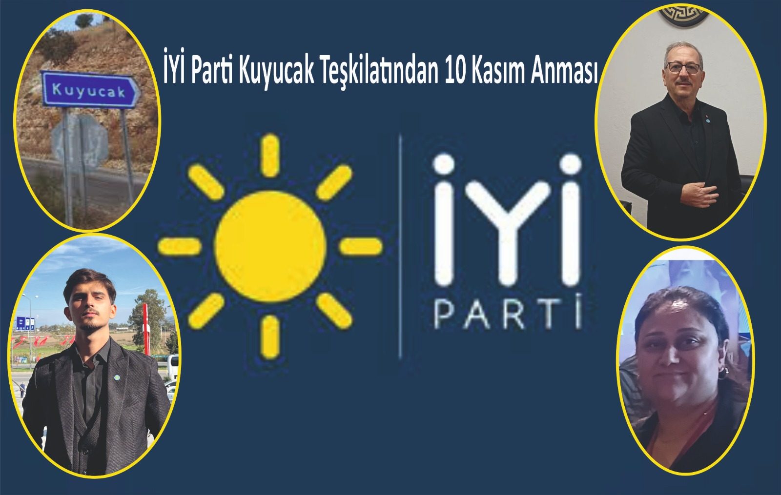 İYİ Parti Kuyucak Teşkilatından 10 Kasım Anması
