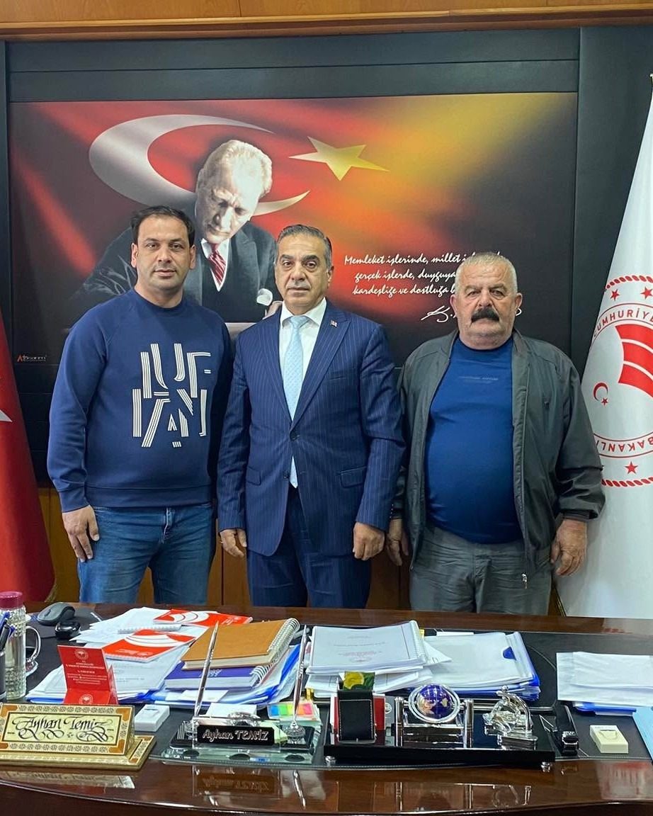 DEGÜF Yönetim Kurulu’ndan İl Tarım Müdürü Ayhan Temiz’e Ziyaret