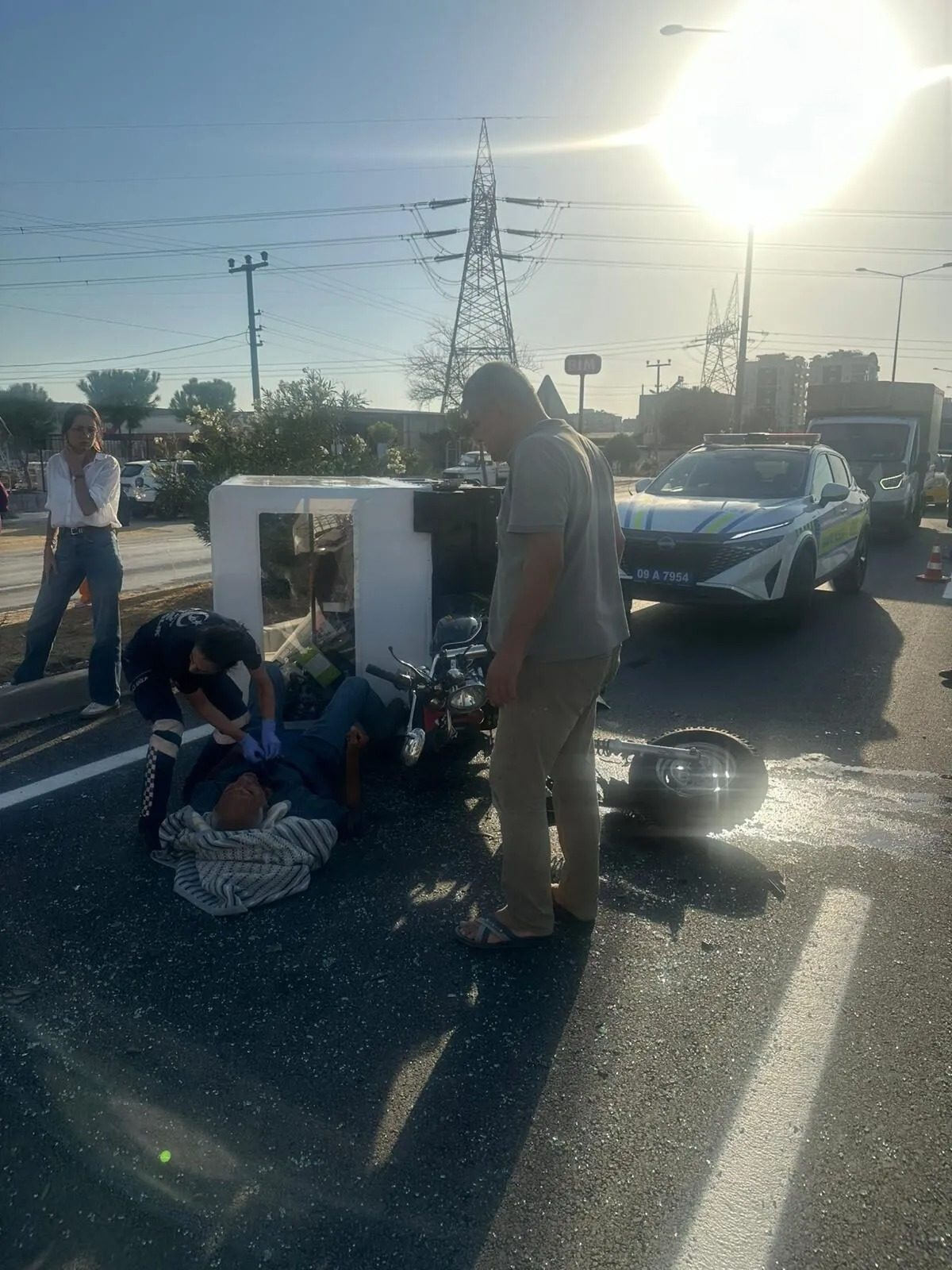 İncirliova’da Zincirleme Trafik Kazası