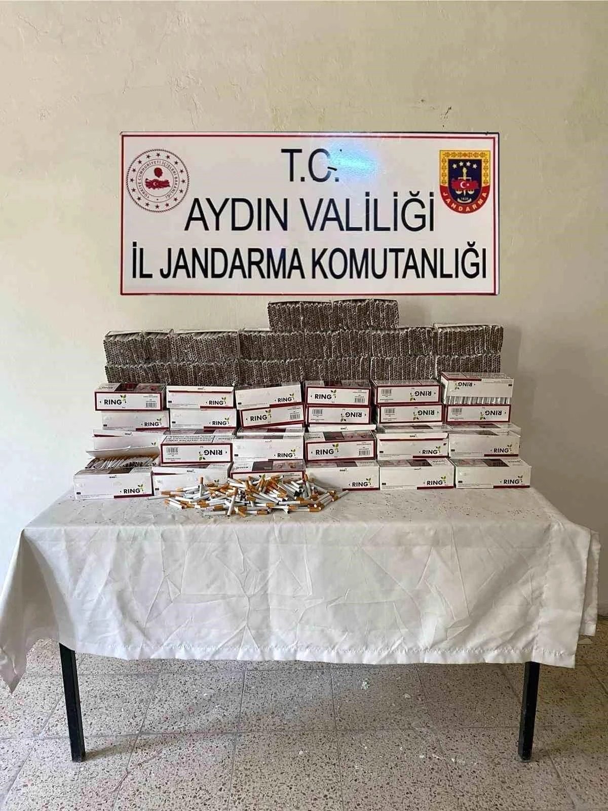 Aydın Germencik'te Kaçak Sigara Operasyonu: 2 Şüpheli Yakalandı