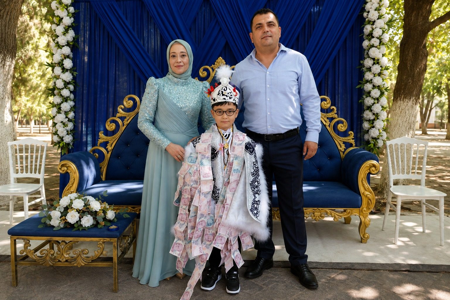 MİNİK SABRİ’NİN SÜNNET MUTLULUĞU