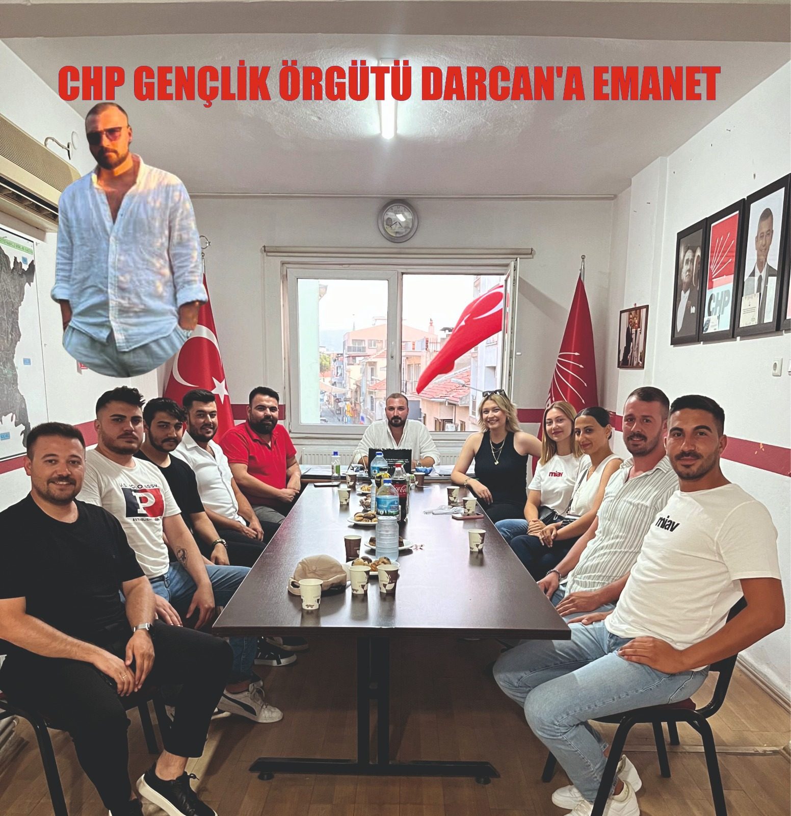 CHP GENÇLİK ÖRGÜTÜ DARCAN’A EMANET