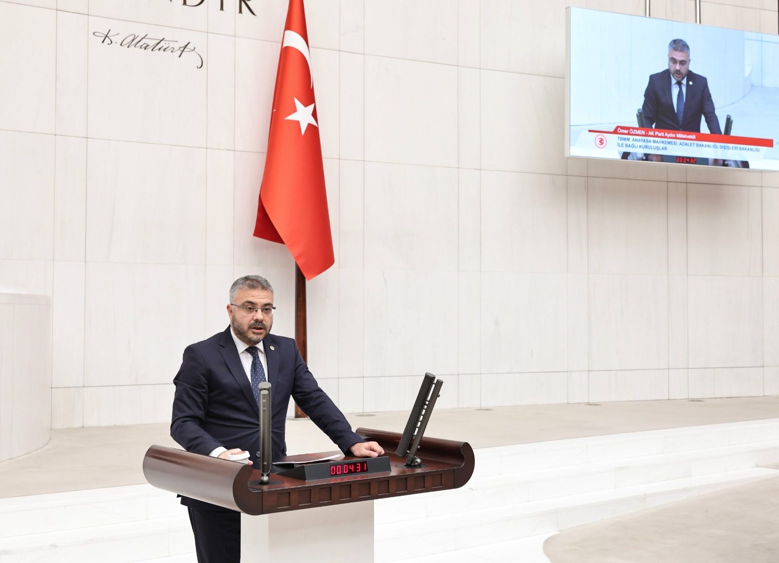 AK Parti Aydın Milletvekili Av. Ömer Özmen’in '18 Mart Çanakkale Zaferi ve Şehitleri Anma Günü Basın Açıklaması'