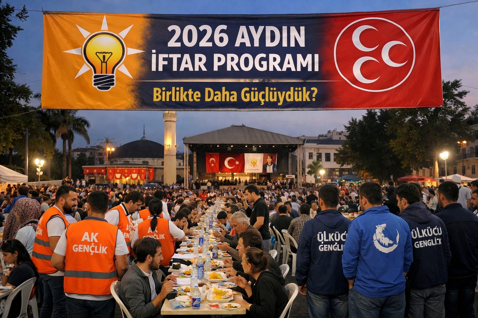 Adalet ve Kalkınma Partisi ve Milliyetçi Hareket Partisi Aydın’da Aynı Sahada mı?