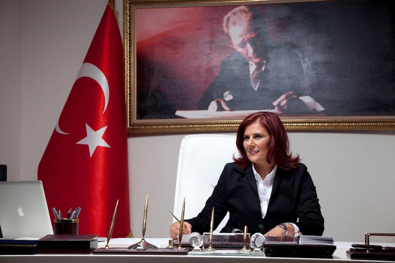 BAŞKAN ÇERÇİOĞLU: ATAMIZI SAYGIYLA ANIYORUZ