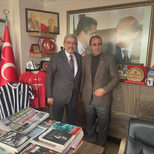 NEŞETİYE MAHALLESİ MUHTARI MURAT HALİTOĞLU’NDAN MHP AYDIN İL BAŞKANLIĞI’NA ZİYARET