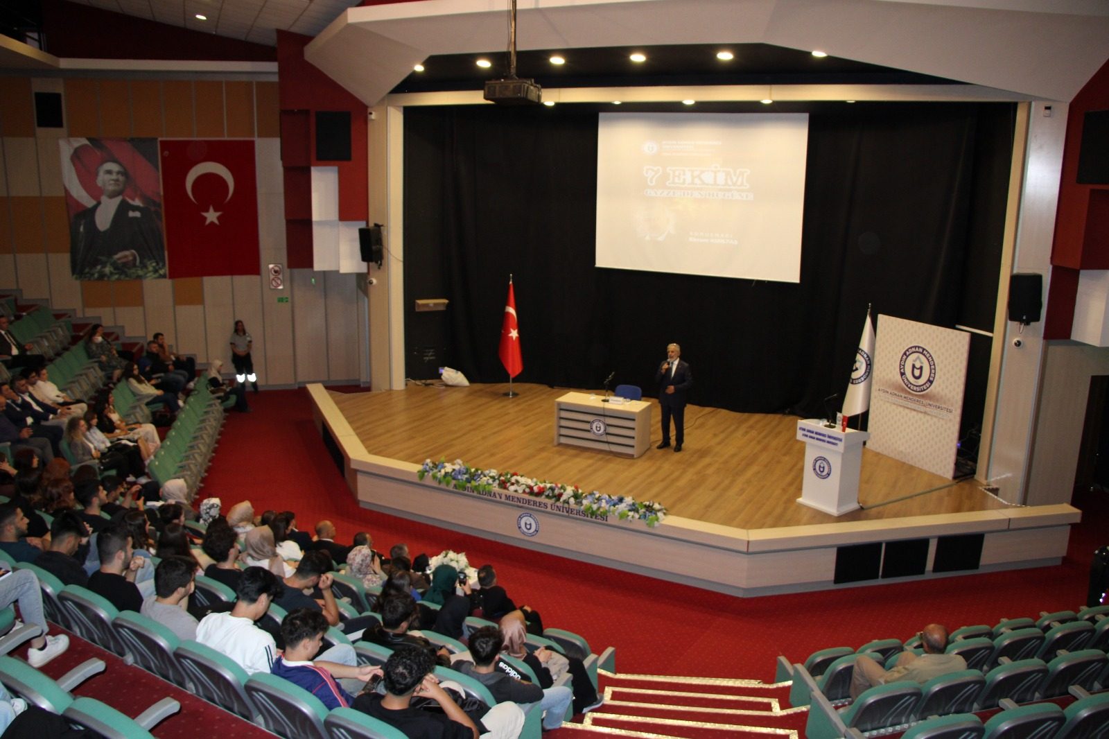 ADÜ’de “7 Ekim: Gazze’den Bugüne” Söyleşisi Gerçekleştirildi